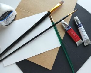 Watercolor Mother's Day Card Supplies