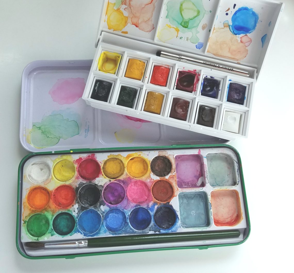 Basic Watercolor Supplies - The Painted Pen