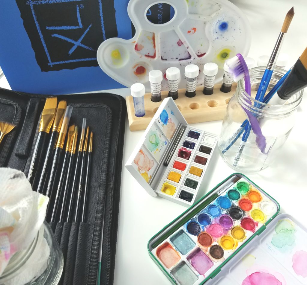 Basic Watercolor Supplies - The Painted Pen