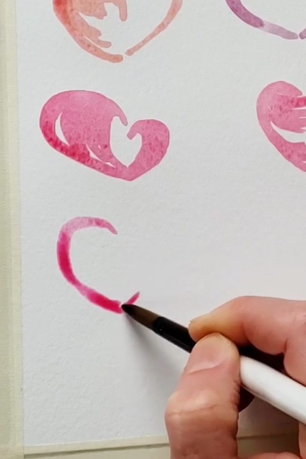 5 Heart Drawings to Mix and Match for Valentine’s Day Cards - The ...