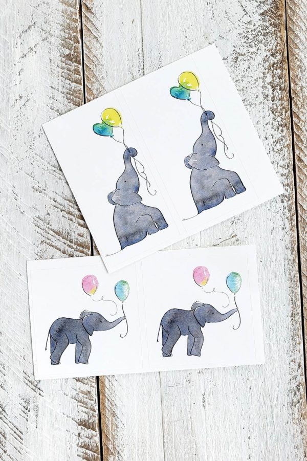 cute elephant stickers