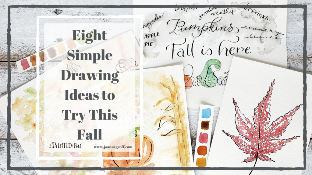 Eight Simple Drawing Ideas to Try This Fall -