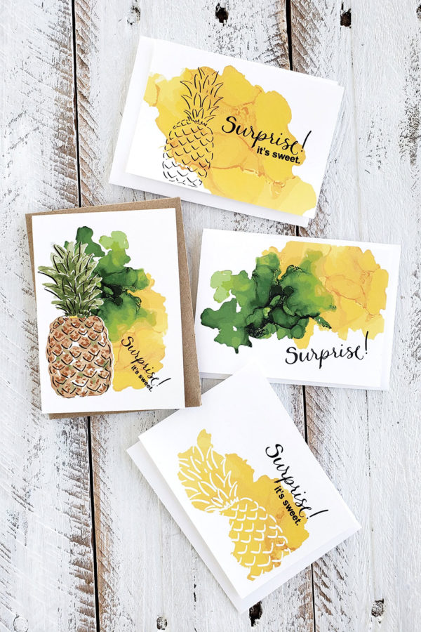 Pineapple Surprise Mini Card Collection