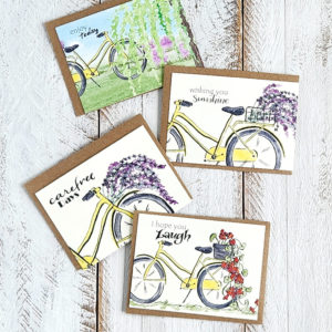 Sunshine Bike mini card collection