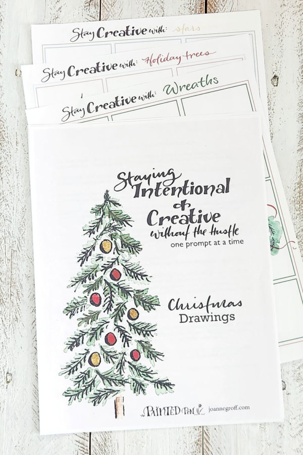 Christmas drawings worksheets wreaths, trees, and stars
