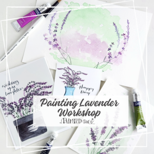 Painting lavender workshop