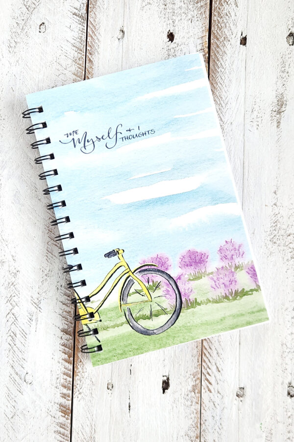 Bike sketchbook front