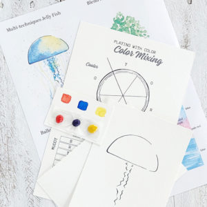 Color Mixing Watercolor Kit
