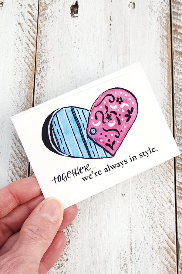 Together, we're always in style mini card