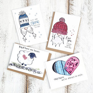 Love Mini Card Set of four