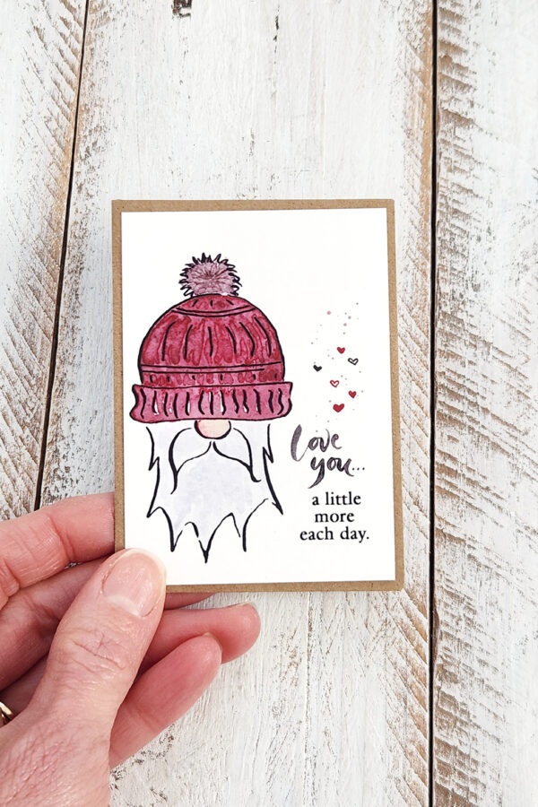 Love You Dwarf Mini Card