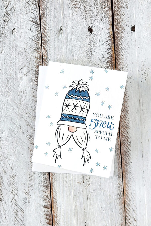 You are Snow Special to me swarf card