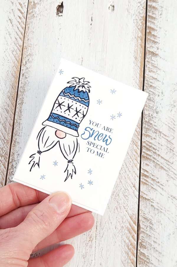 Snow Special Dwarf mini card