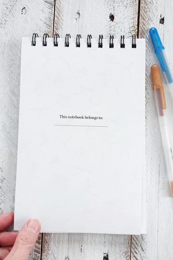 this notebook belongs to