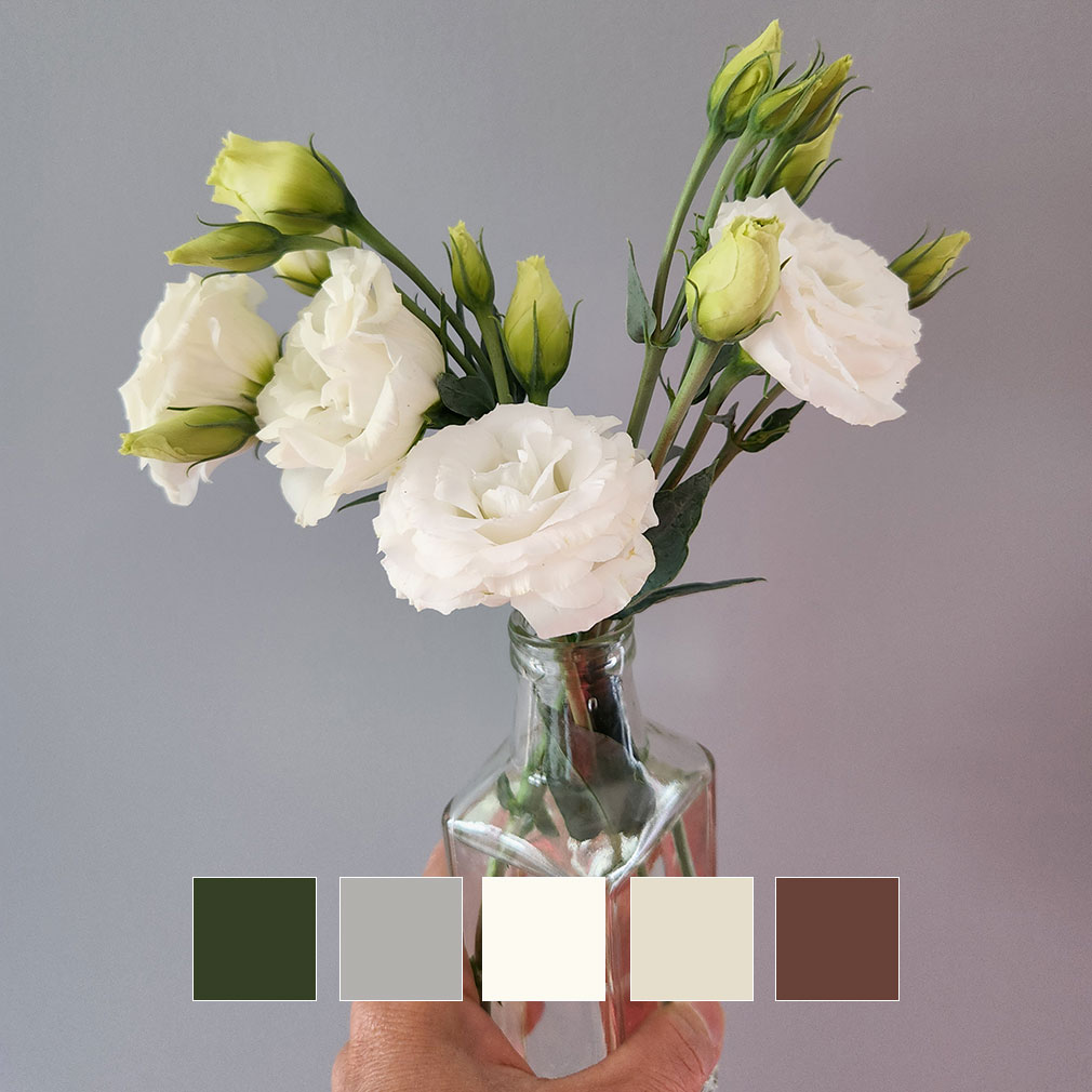 lisianthus color palette